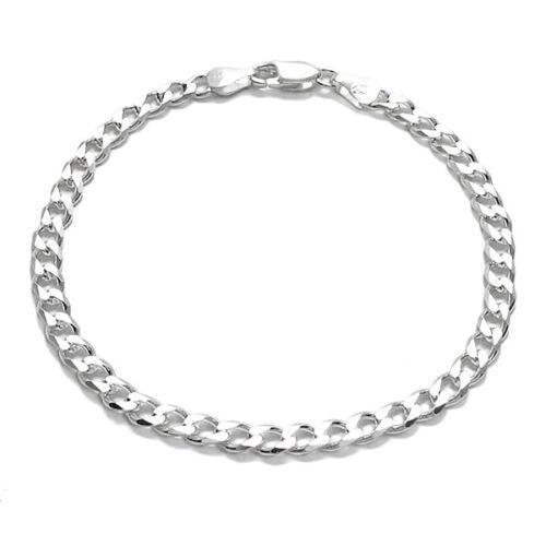 Bracelet for Men and Women 925 Sterling Silver Plata Cuban Curb Link - Jewelry Store by Erik Rayo