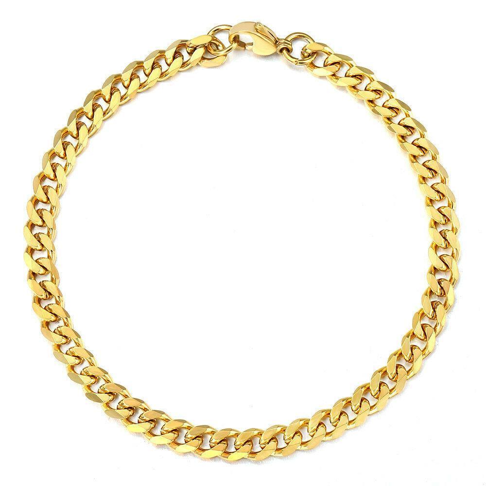 Bracelets for Men and Women Gold Cuban Brazalete Hombre o Mujer - Jewelry Store by Erik Rayo