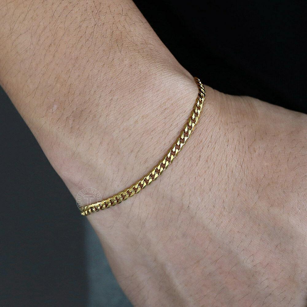 Bracelets for Men and Women Gold Cuban Brazalete Hombre o Mujer - Jewelry Store by Erik Rayo
