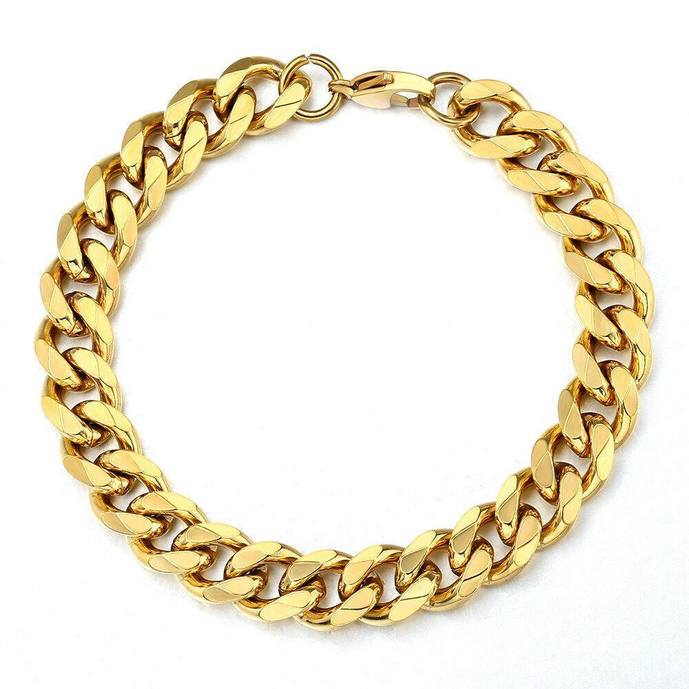 Bracelets for Men and Women Gold Cuban Brazalete Hombre o Mujer - Jewelry Store by Erik Rayo