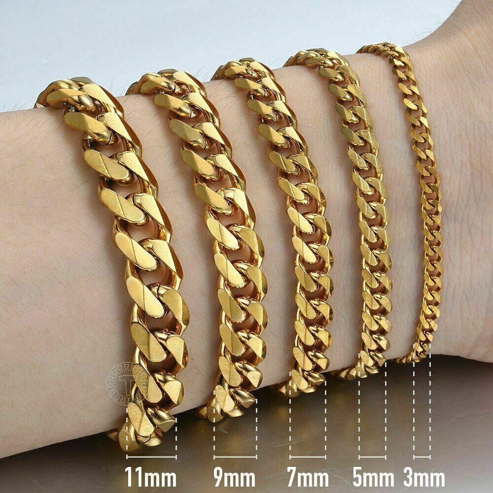 Bracelets for Men and Women Gold Cuban Brazalete Hombre o Mujer - Jewelry Store by Erik Rayo