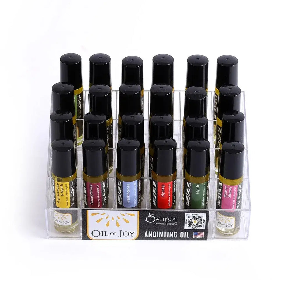 Anointing Oil 1/3 Oz Roller Display Pk24