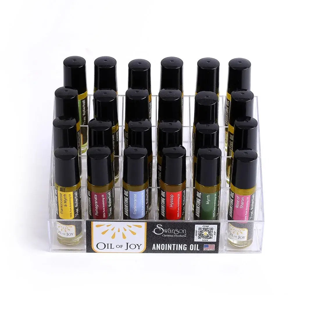 Anointing Oil 1/3 Oz Roller Display Pk24