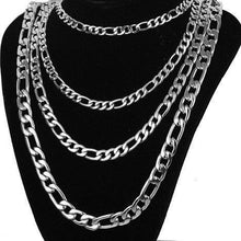 Load image into Gallery viewer, Cadenas Figaro Collares De Acero Inoxidable Para Mujer Hombre Ninos - Jewelry Store by Erik Rayo
