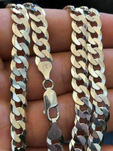 Load image into Gallery viewer, Cadenas Para Hombre Mujer Ninos de Plata 925 de Ley Esterlina Eslabon Cubano Italiana Corte De Diamante - Jewelry Store by Erik Rayo
