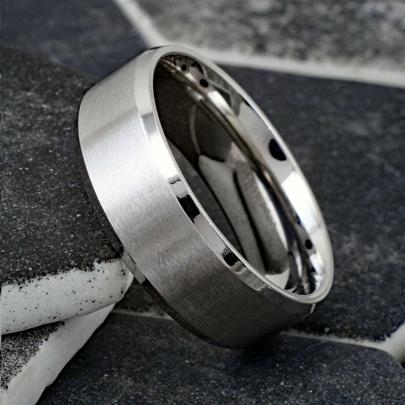 Cassic Band Ring Stainless Steel 4, 6, 8mm - Jewelry Store by Erik Rayo