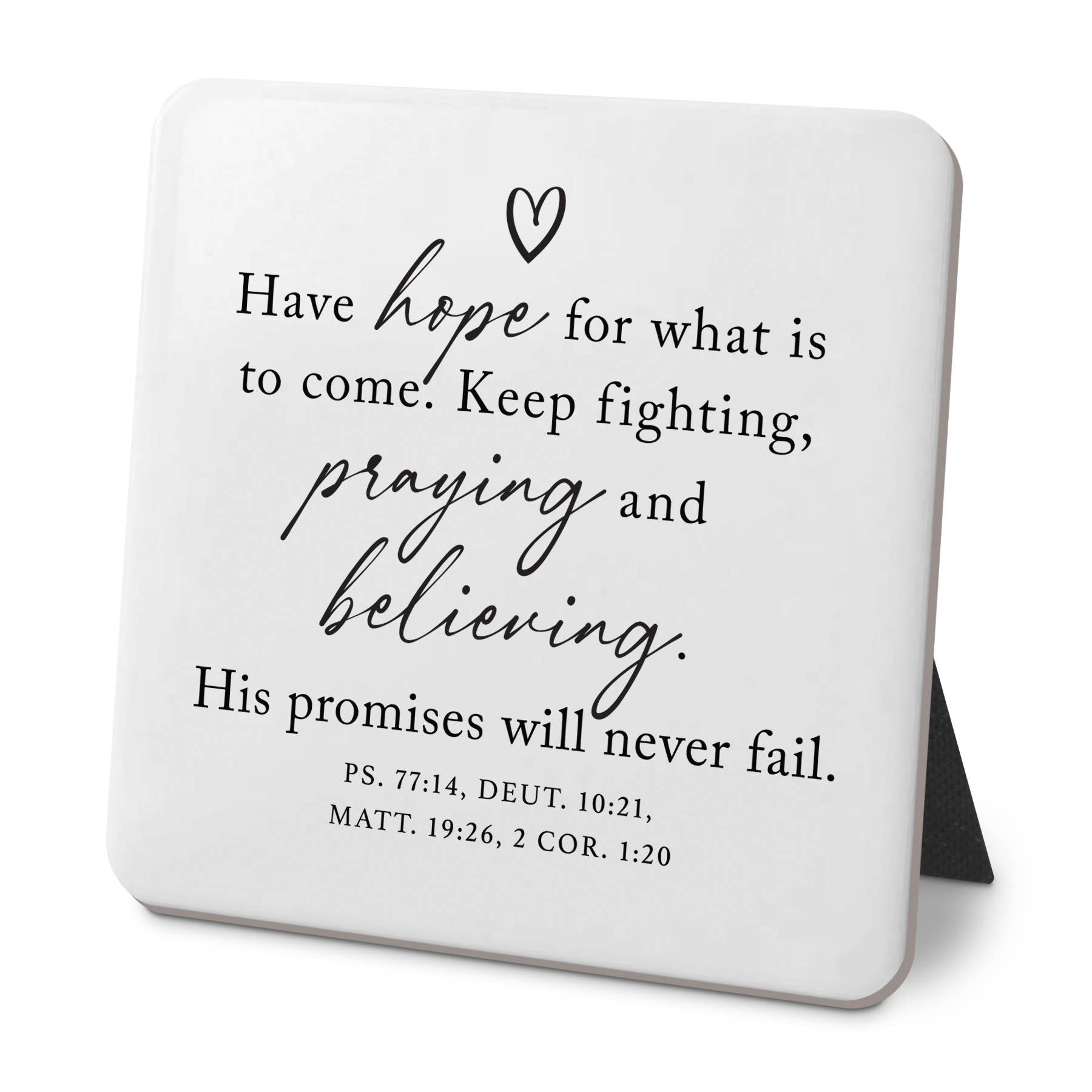 LCP Desk Plaque Have Hope For What To Come