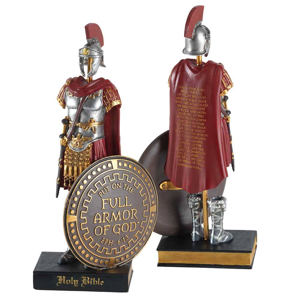 Figurine Armour Of God Resin