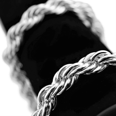 Collares Torzal Cadenas De Acero Inoxidable Para Hombre Mujer Nino - Jewelry Store by Erik Rayo
