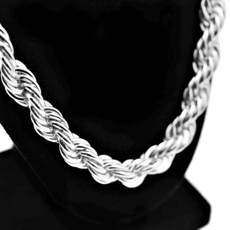 Collares Torzal Cadenas De Acero Inoxidable Para Hombre Mujer Nino - Jewelry Store by Erik Rayo