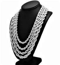 Load image into Gallery viewer, Collares Torzal Cadenas De Acero Inoxidable Para Hombre Mujer Nino - Jewelry Store by Erik Rayo
