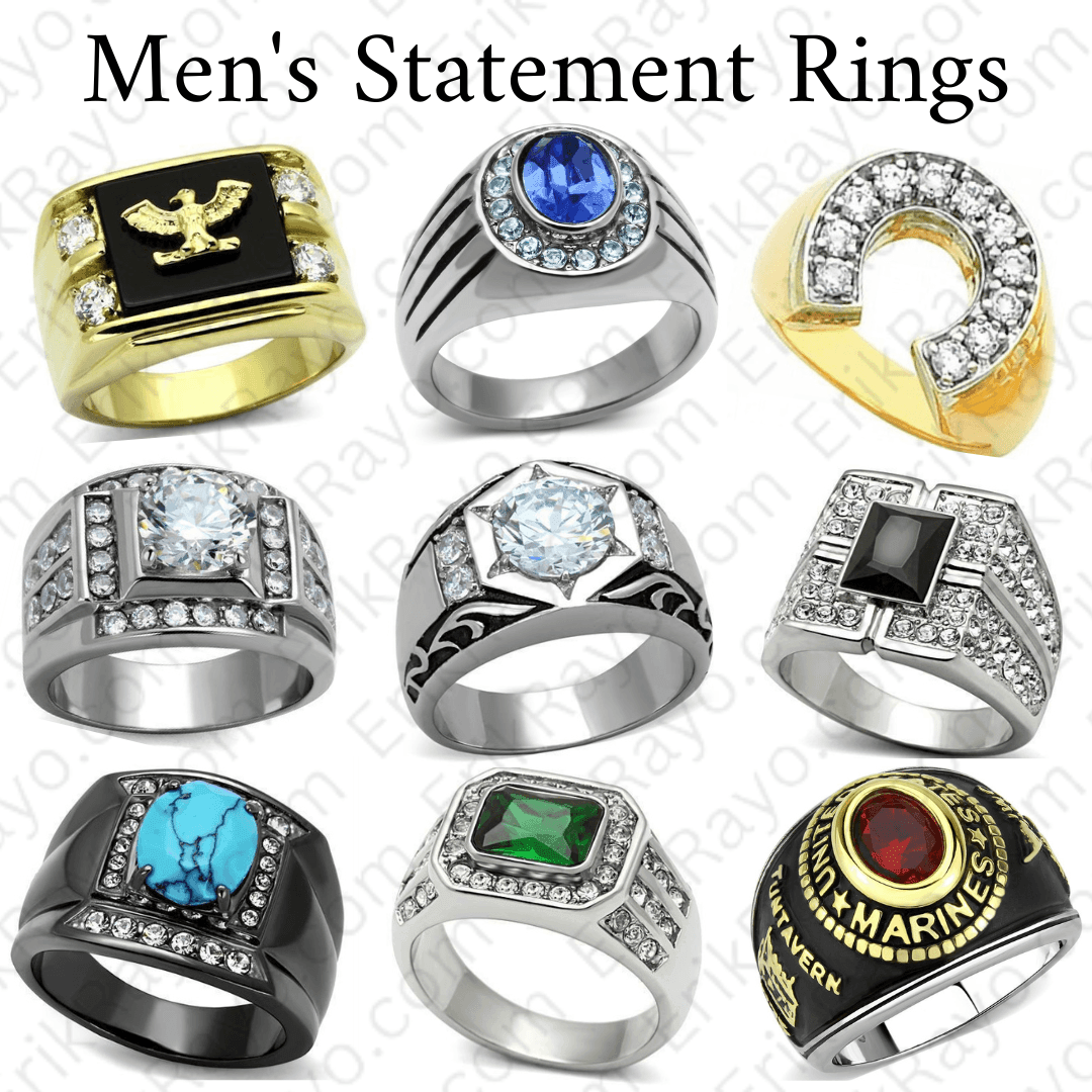 Cross Band Ring Size 8-12 Stainless Steel Black 0.55 Carat CZ Cross Eternity - Jewelry Store by Erik Rayo