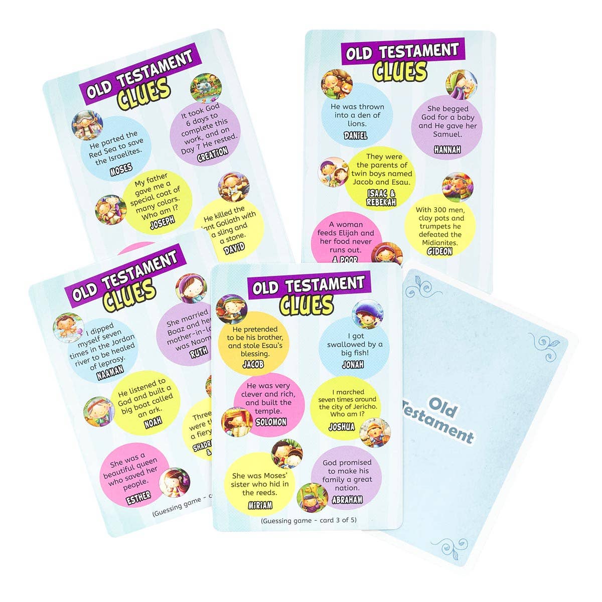 Card Box Bible Story Memory Games Old Testament