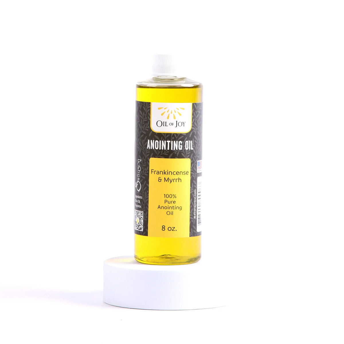 Frankincense and Myrrh Anointing Oil Plastic Refill, 8 oz