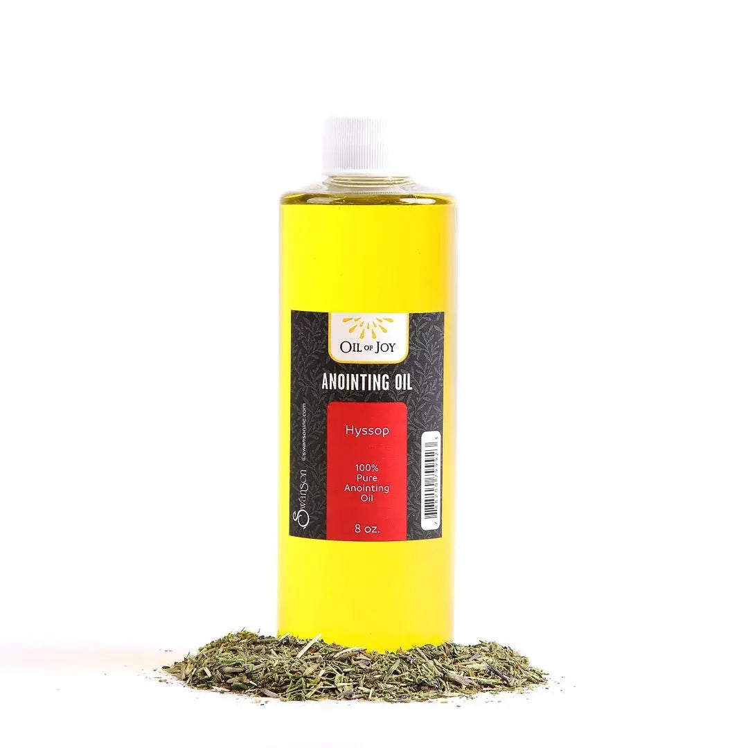 Hyssop Anointing Oil Plastic Refill, 8 oz