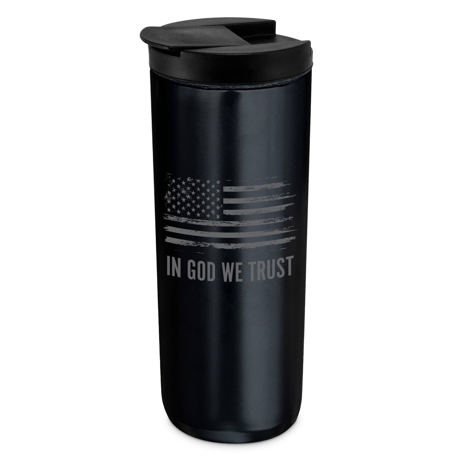 LCP Tumbler Black 20 Oz In God We Trust