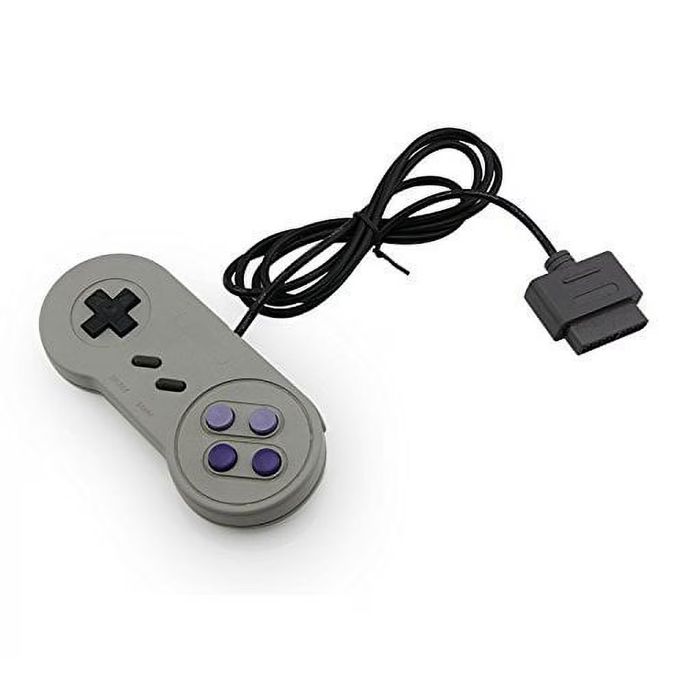 2 FOR New Super Nintendo SNES System Console Replacement Controller 6FT SNS-005