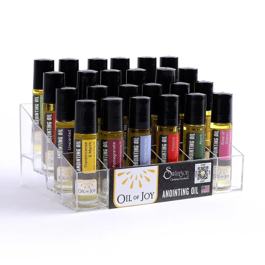 Anointing Oil 1/3 Oz Roller Display Pk24