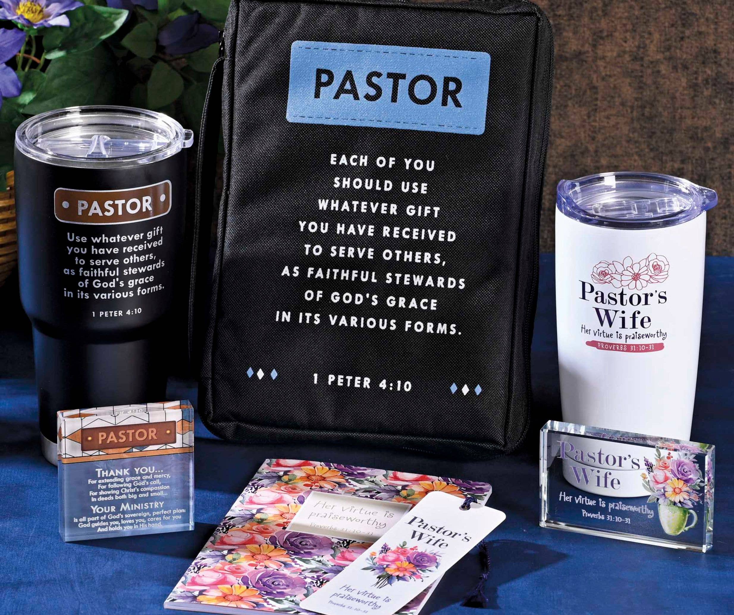 Tumbler Pastors Wife White 20 Oz