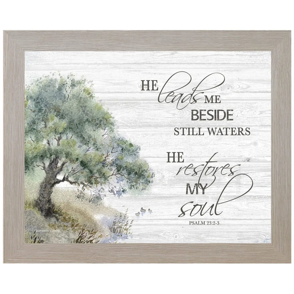 He Leads Me Besides Still Waters He Restores My Soul Art