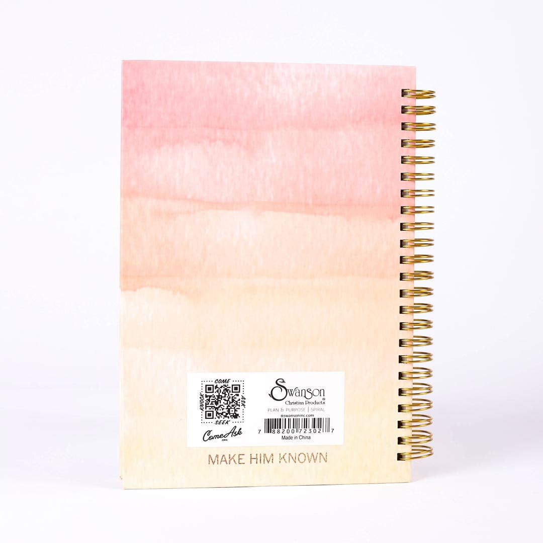 Journal Spiral Plans And Purpose 196Pg