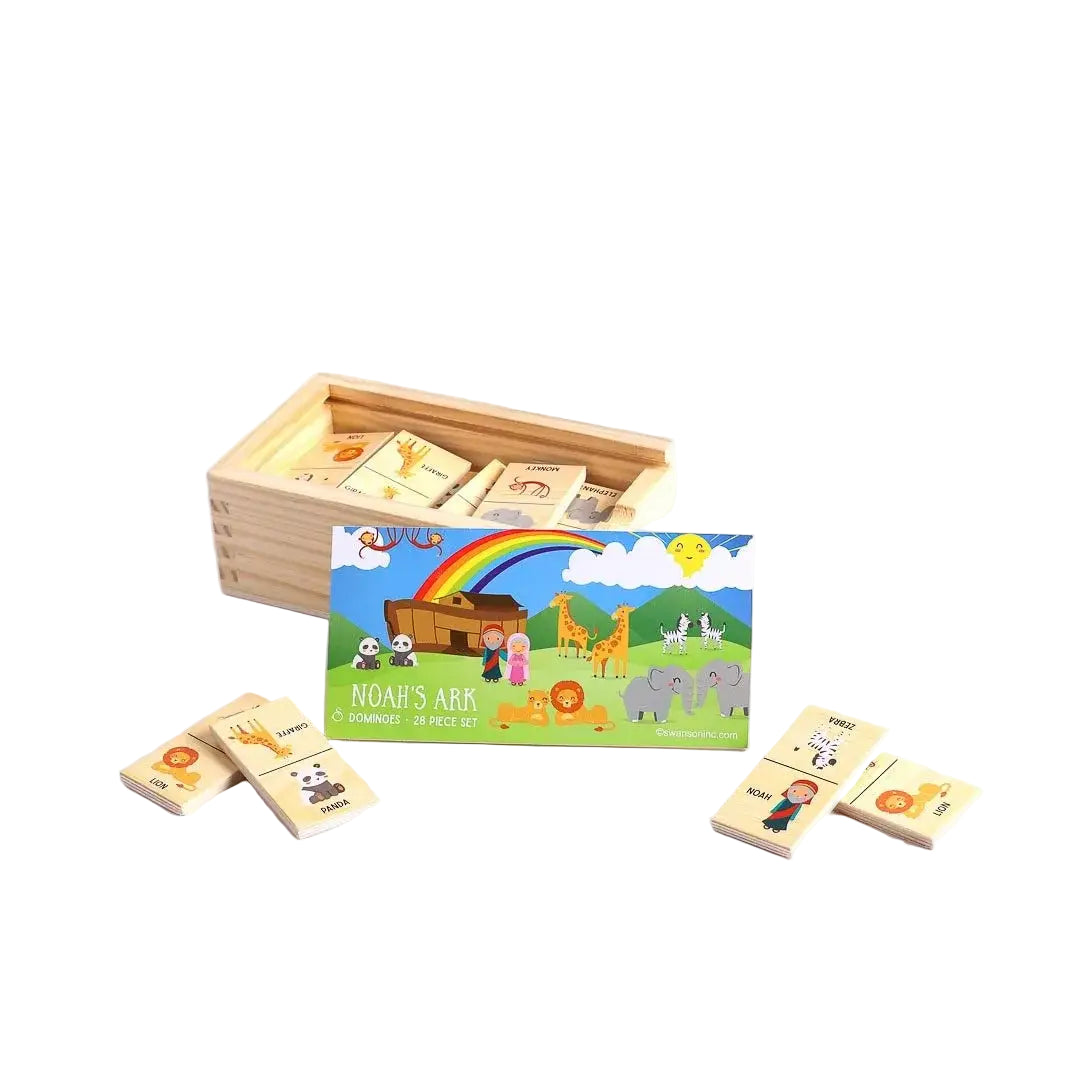 Wood Dominos - Noah's Ark