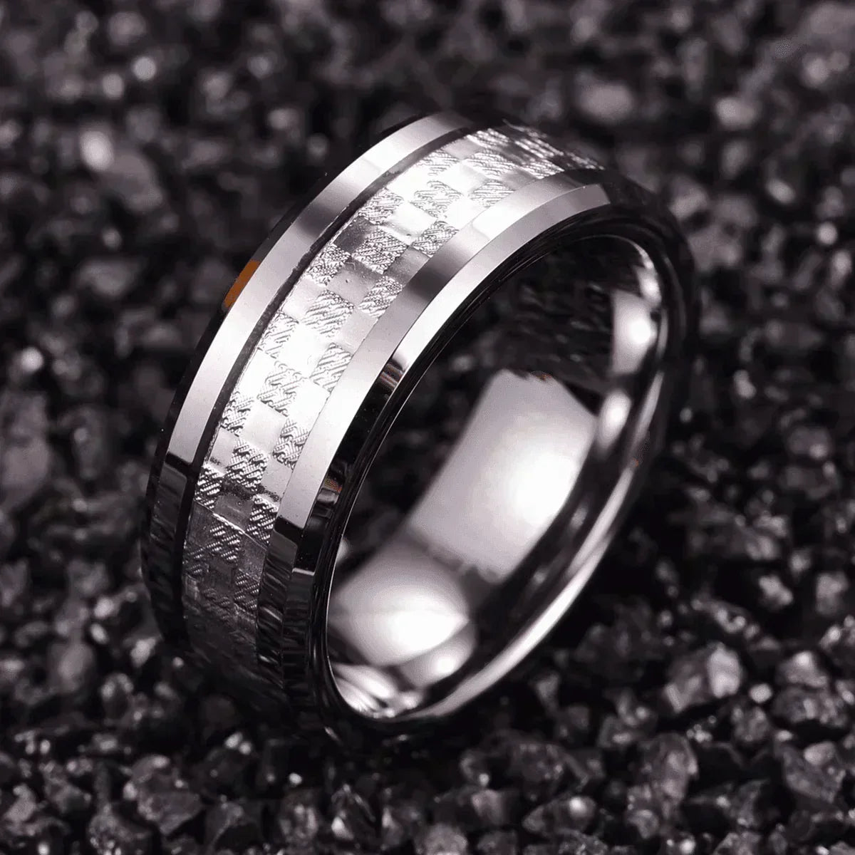 Men€™s 925 Silver Wedding Band Ring - Elegant Wedding Rings for Men & Women - Jewelry Store by Erik Rayo
