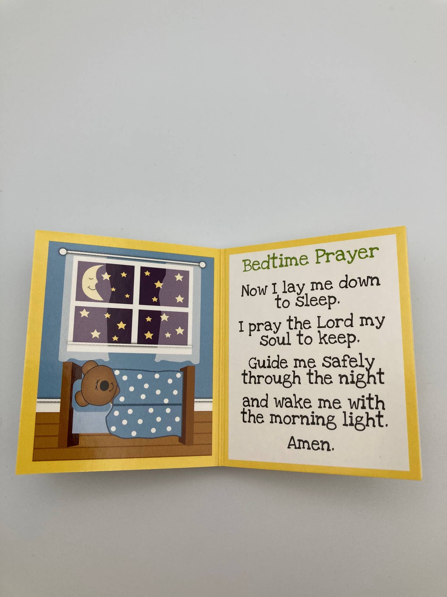 Plush Prayer Bear for Children that Speaks