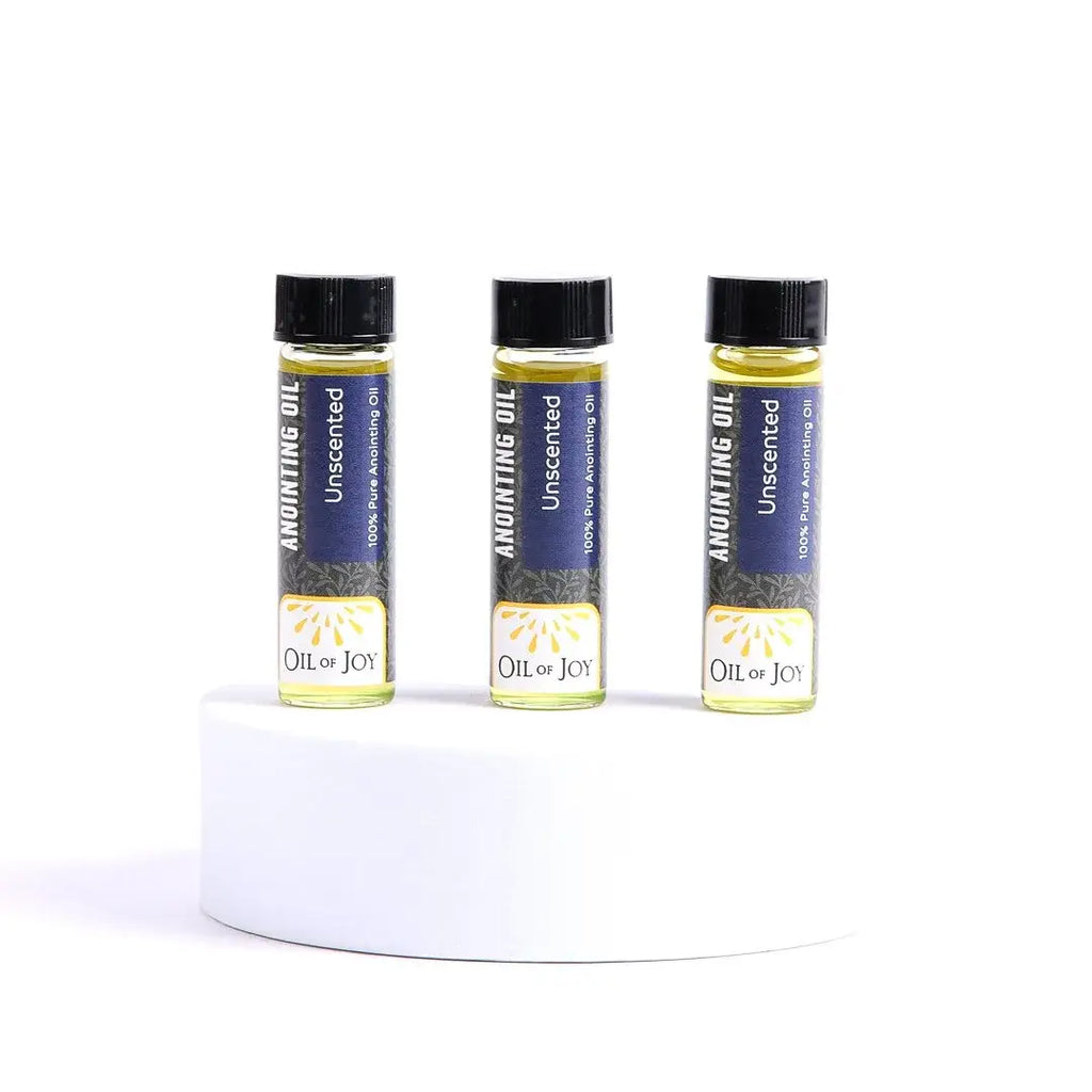 Anointing Oil - Unscented Display - Pack of 12