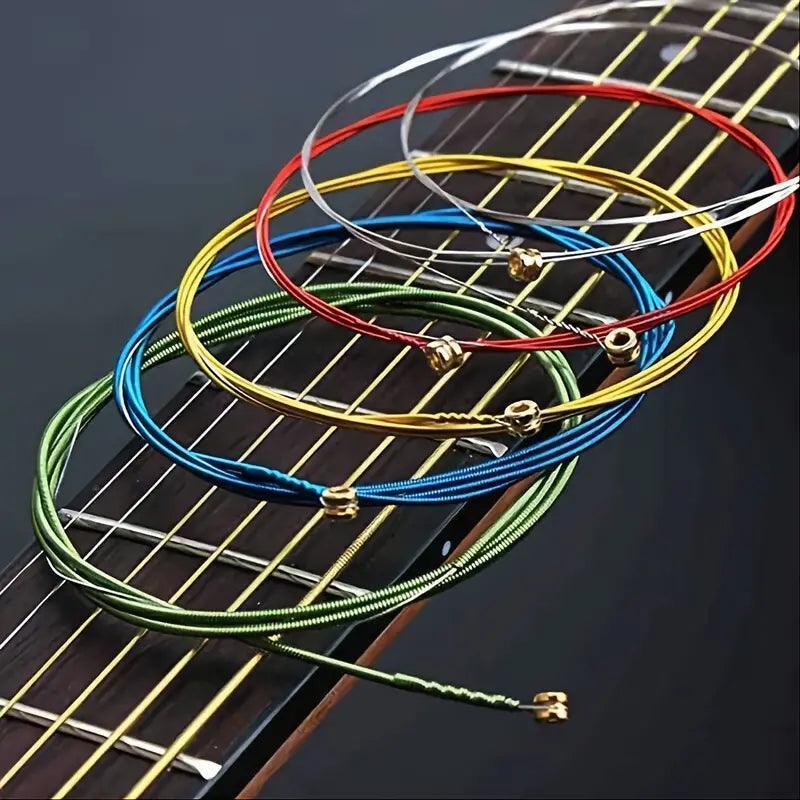 3 Sets of 6 Guitar Strings Replacement Steel String For Acoustic Guitar 1st-6th - Jewelry Store by Erik Rayo