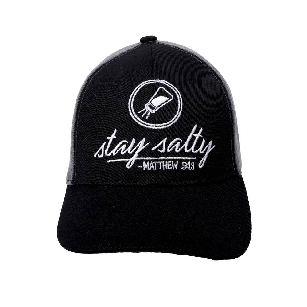 Cap Stay Salty Black