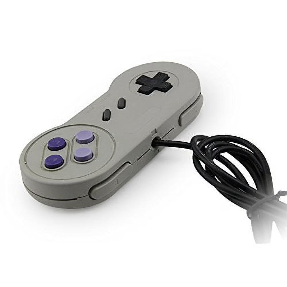2 FOR New Super Nintendo SNES System Console Replacement Controller 6FT SNS-005