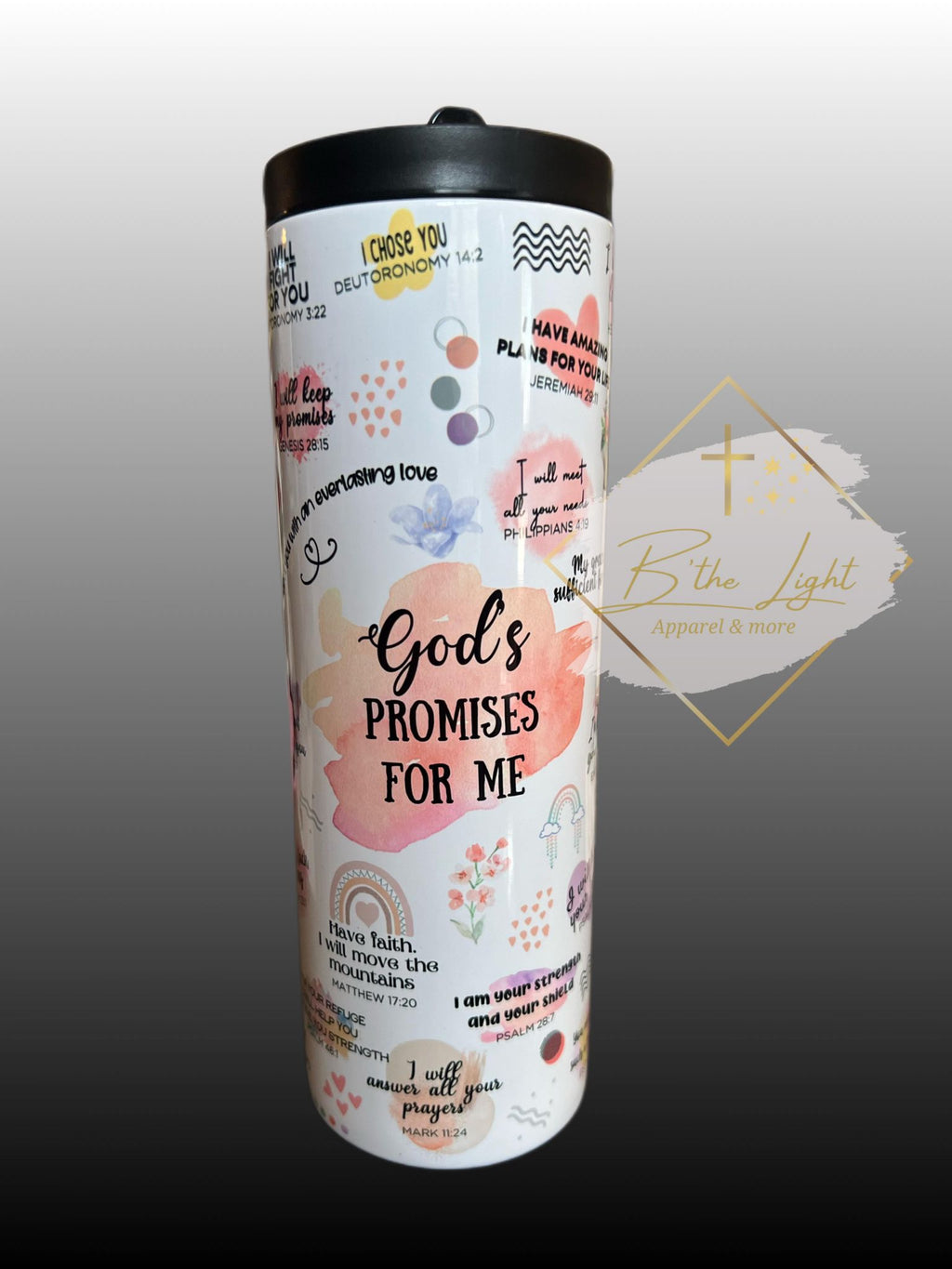 Gods promises tumbler