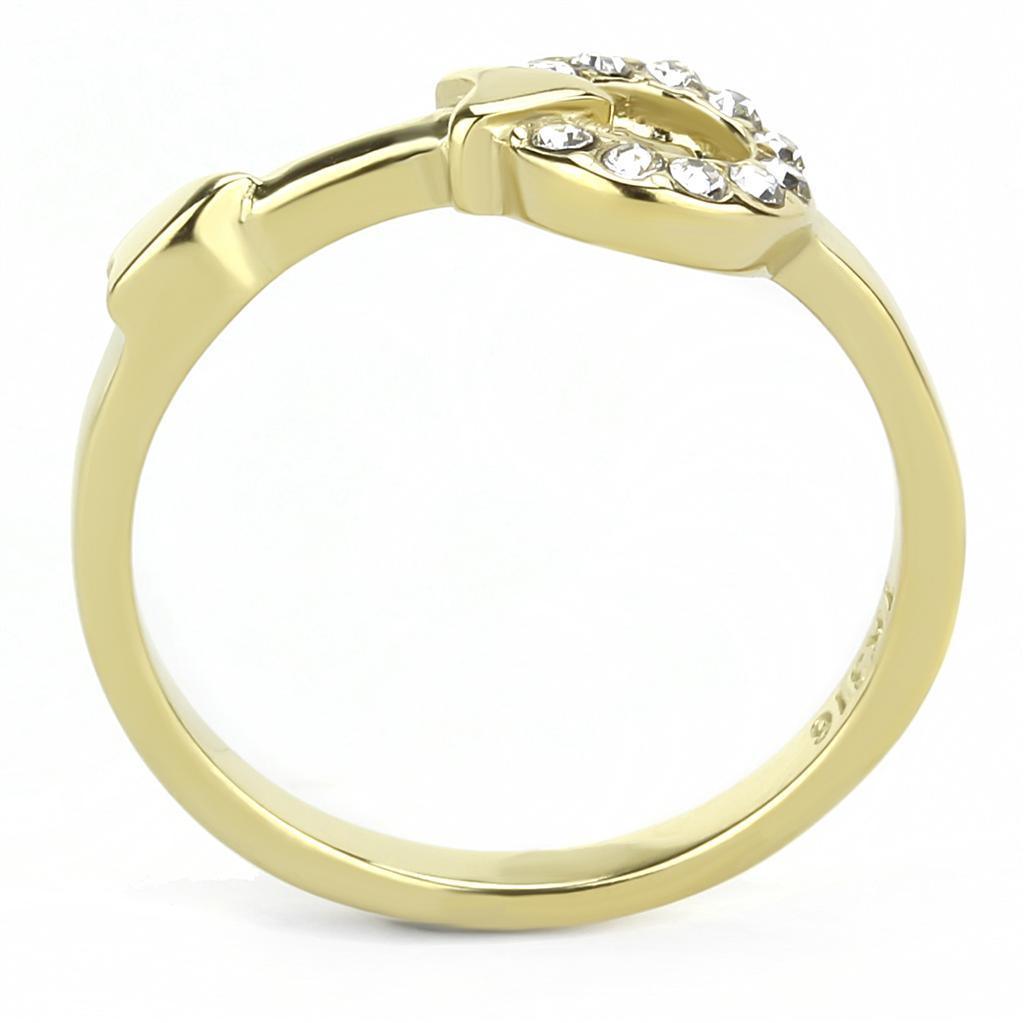 Gold Arrow Rings for Women Stainless Steel Anillo Flecha Color Oro Para Mujer Acero Inoxidable - Jewelry Store by Erik Rayo