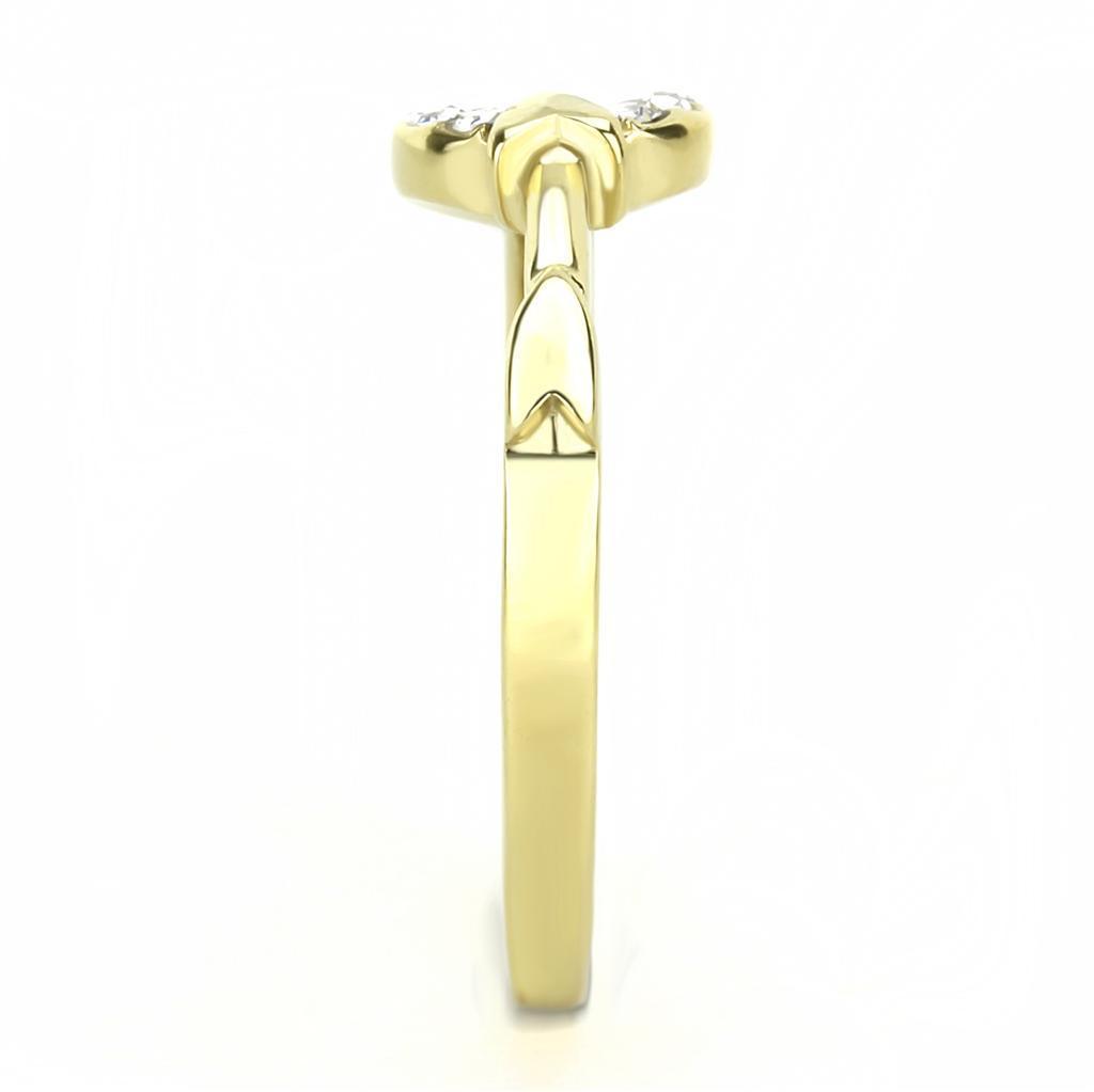 Gold Arrow Rings for Women Stainless Steel Anillo Flecha Color Oro Para Mujer Acero Inoxidable - Jewelry Store by Erik Rayo