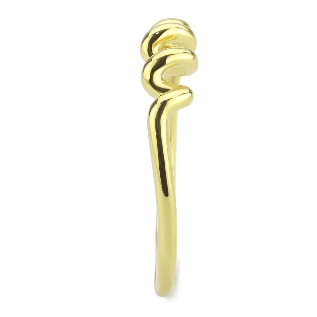 Gold Coil Rings for Women Stainless Steel Anillo Color Oro Para Mujer Acero Inoxidable - Jewelry Store by Erik Rayo