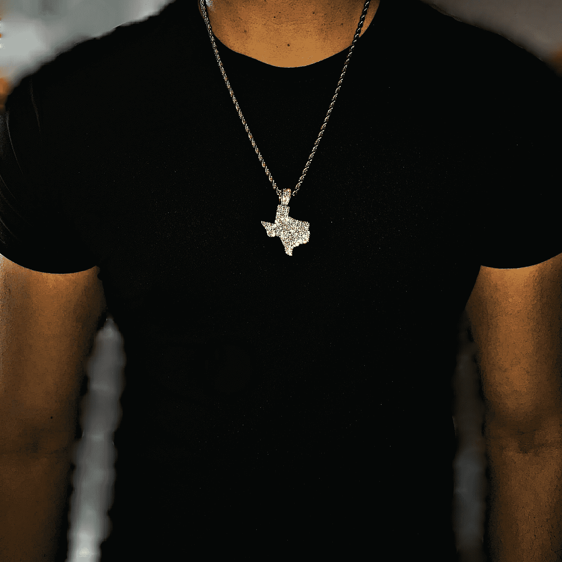 Gold Texas Necklace - Jewelry Store by Erik Rayo