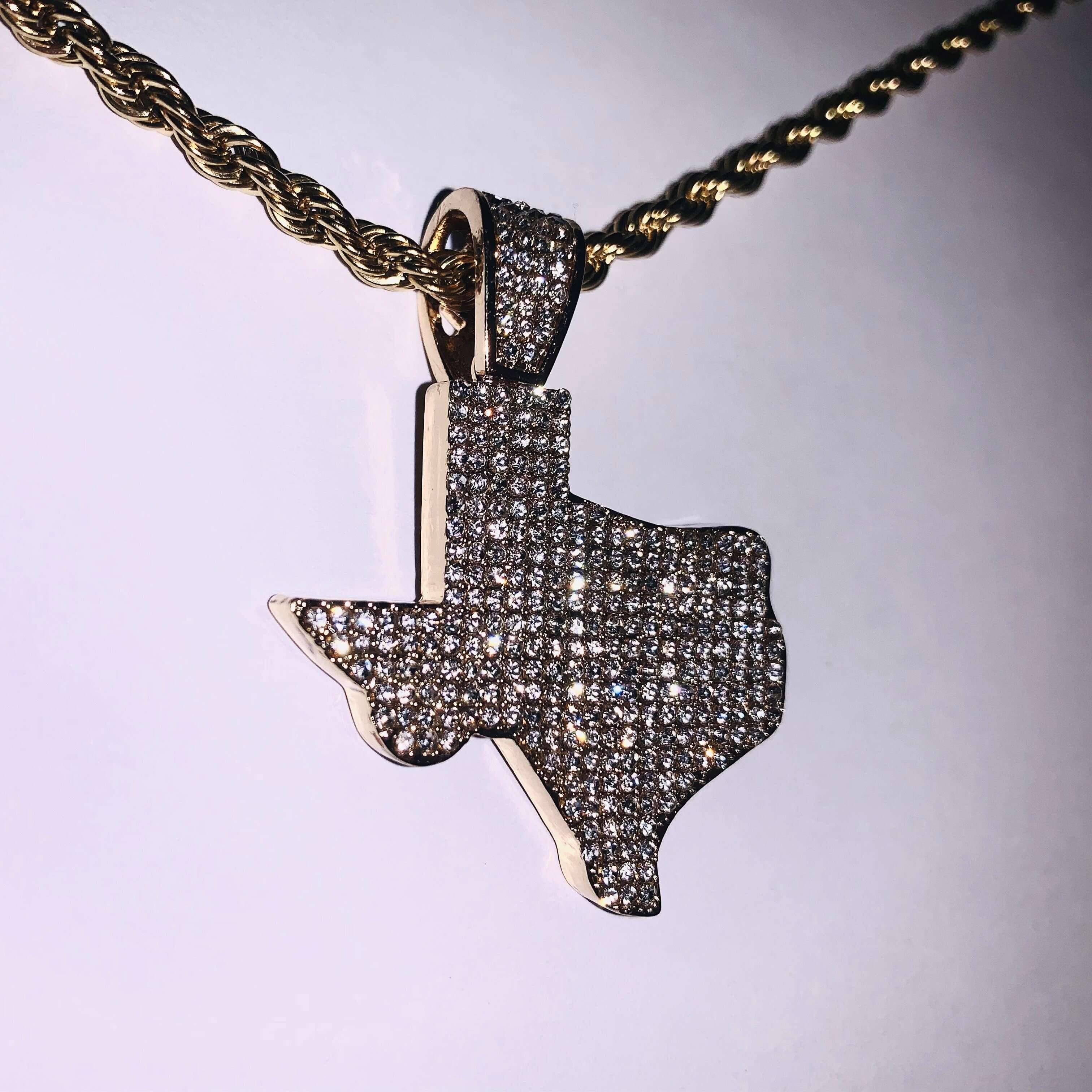 Gold Texas Necklace - Jewelry Store by Erik Rayo
