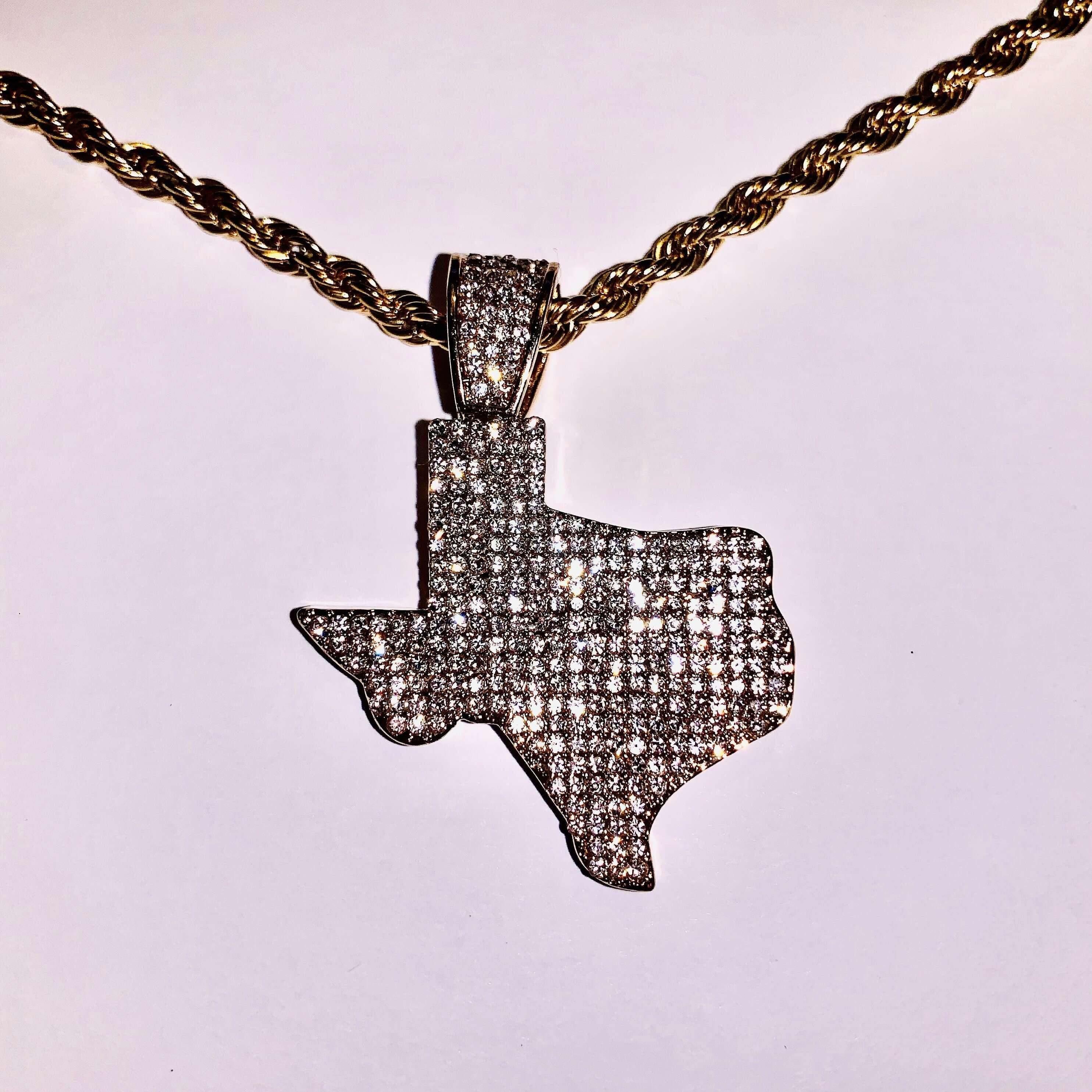 Gold Texas Necklace - Jewelry Store by Erik Rayo