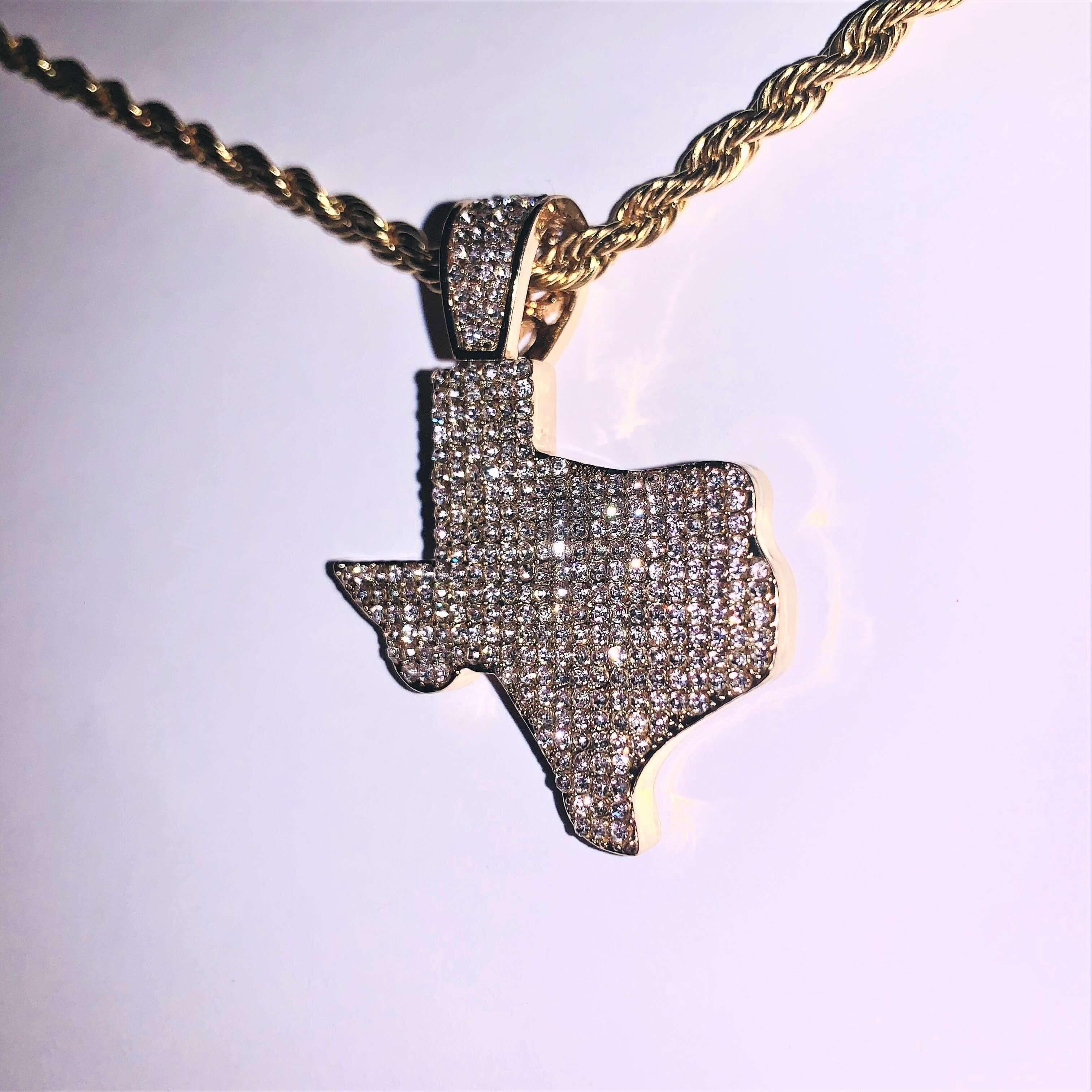 Gold Texas Necklace - Jewelry Store by Erik Rayo