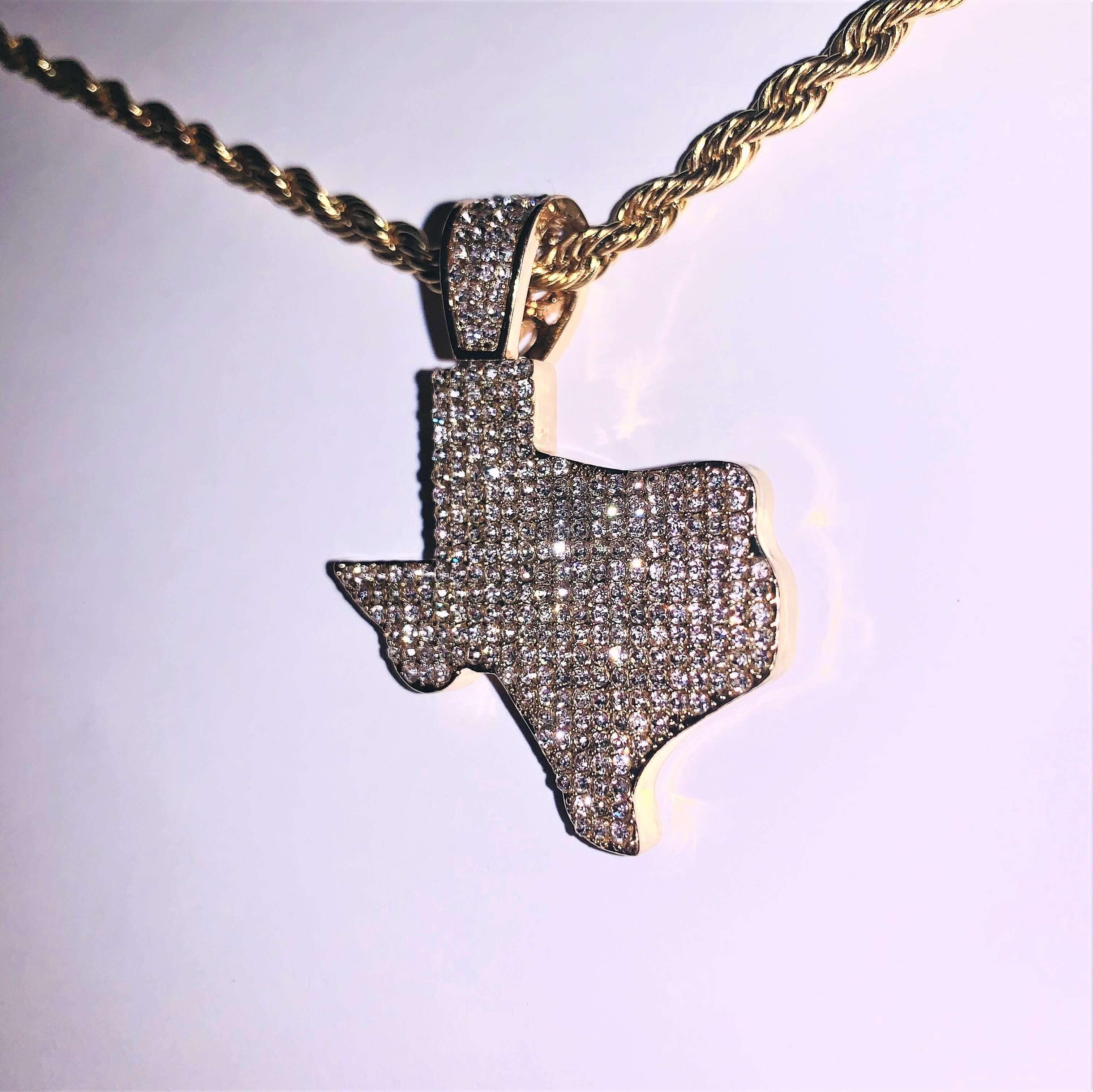 Gold Texas Necklace - Jewelry Store by Erik Rayo