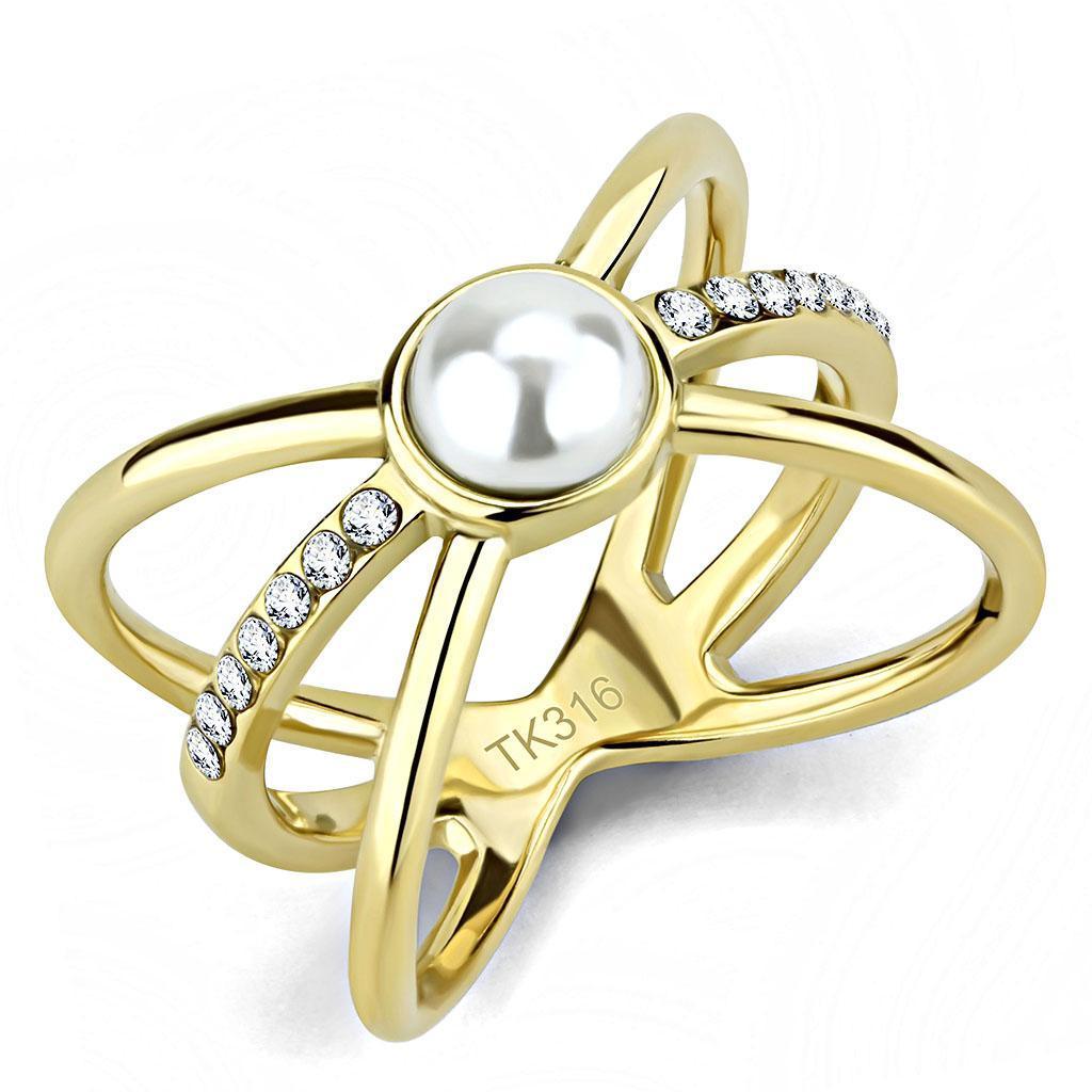 Gold Tiple Rings for Women Circular Stainless Steel Anillo Cruz Color Oro Para Mujer Acero Inoxidable - Jewelry Store by Erik Rayo