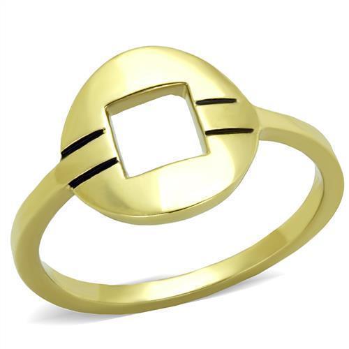 Gold Womens Ring Anillo Para Mujer y Ninos Unisex Kids 316L Stainless Steel Ring 316L Stainless Steel Ring Naples - Jewelry Store by Erik Rayo