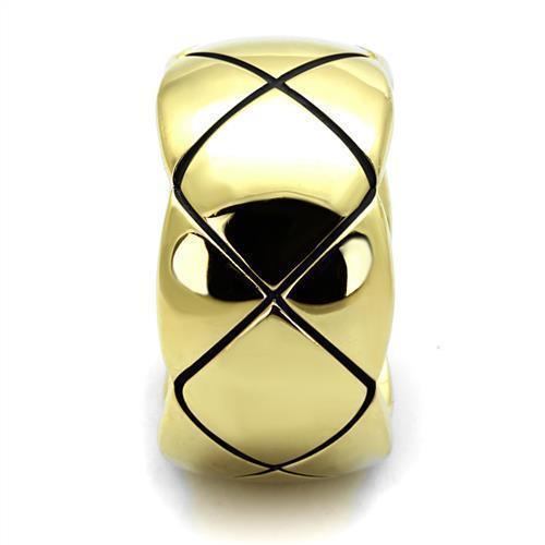 Gold Womens Ring Anillo Para Mujer 316L Stainless Steel Ring 316L Stainless Steel Ring with No Stone Abruzzi - Jewelry Store by Erik Rayo