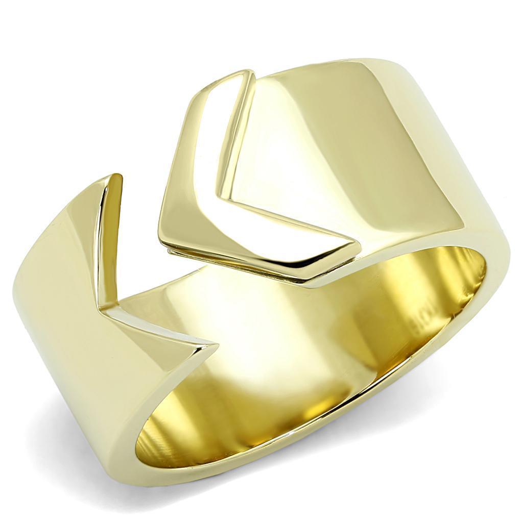Gold Womens Ring Anillo Para Mujer 316L Stainless Steel Ring Cori - Jewelry Store by Erik Rayo