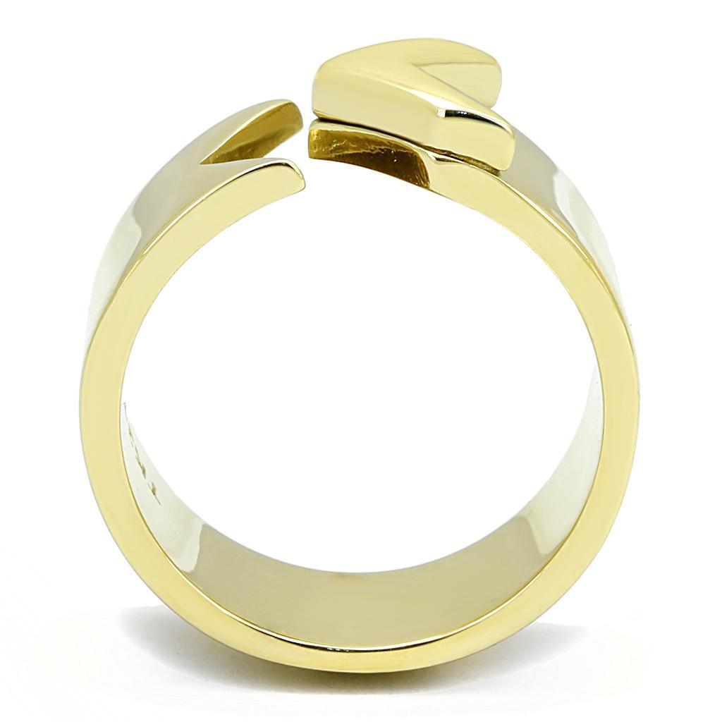 Gold Womens Ring Anillo Para Mujer 316L Stainless Steel Ring Cori - Jewelry Store by Erik Rayo