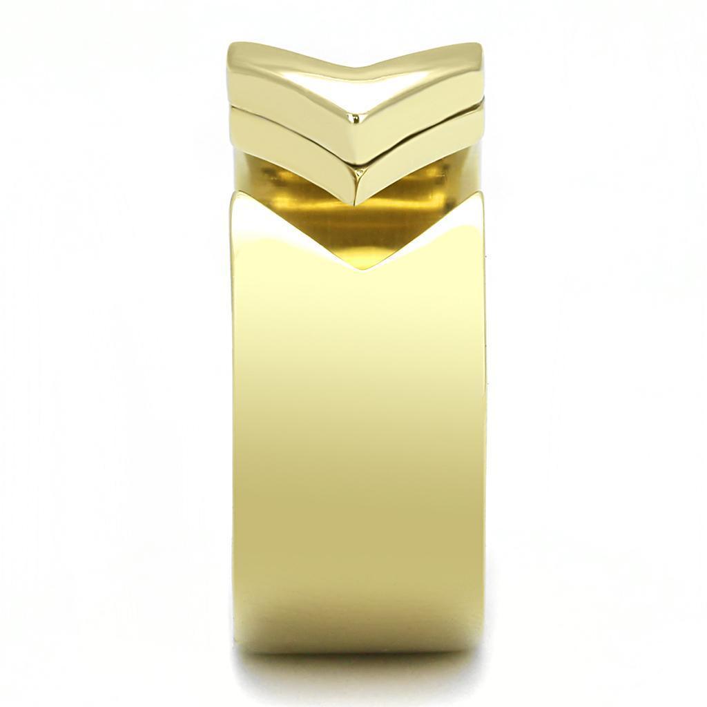 Gold Womens Ring Anillo Para Mujer 316L Stainless Steel Ring Cori - Jewelry Store by Erik Rayo