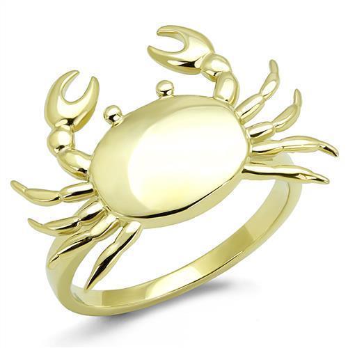 Gold Womens Ring Anillo Para Mujer 316L Stainless Steel Ring - Jewelry Store by Erik Rayo