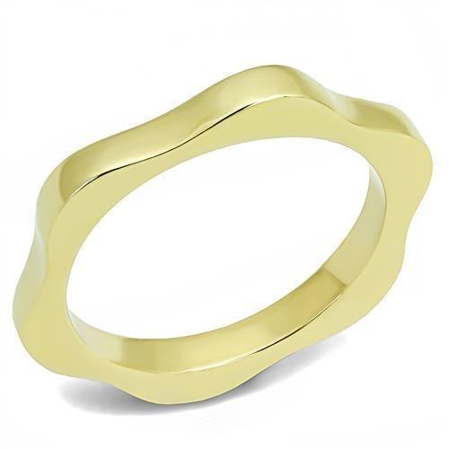 Gold Womens Ring Anillo Para Mujer y Ninos Unisex Kids 316L Stainless Steel Ring - Jewelry Store by Erik Rayo