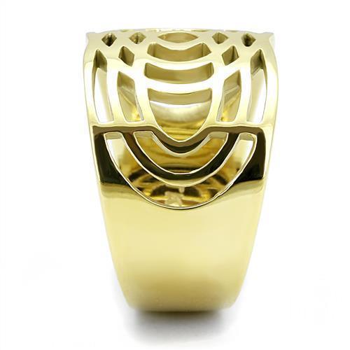 Gold Womens Ring Anillo Para Mujer 316L Stainless Steel Ring - Jewelry Store by Erik Rayo